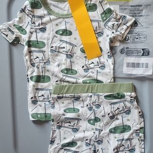 Bamboo Golf Print  2pc Size 12/18m
